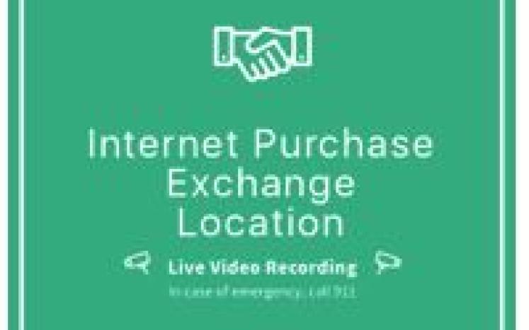 Internet Purchase Exchange Location sign